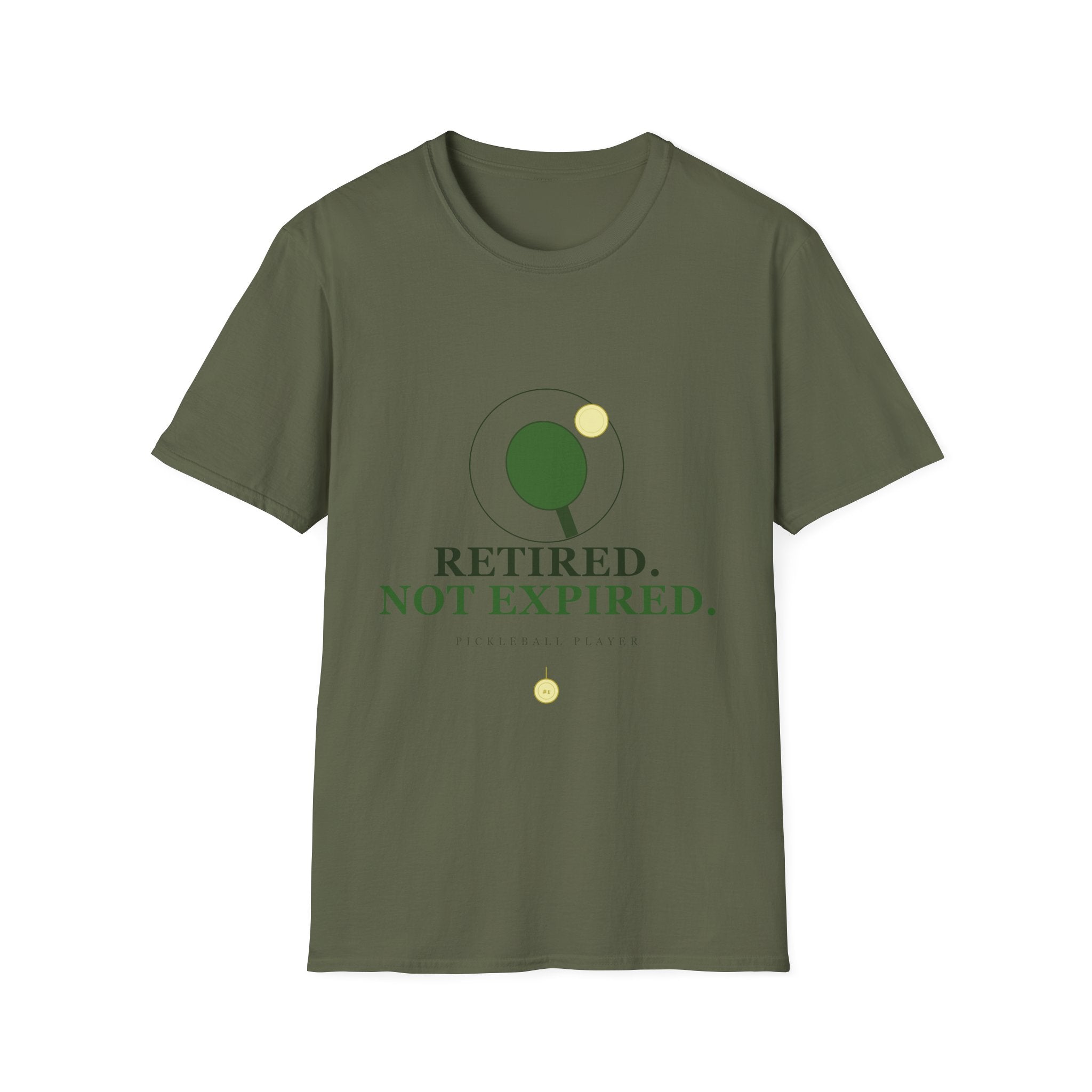 Retired Not Expired T-Shirt — Funny Retirement Gift Tee