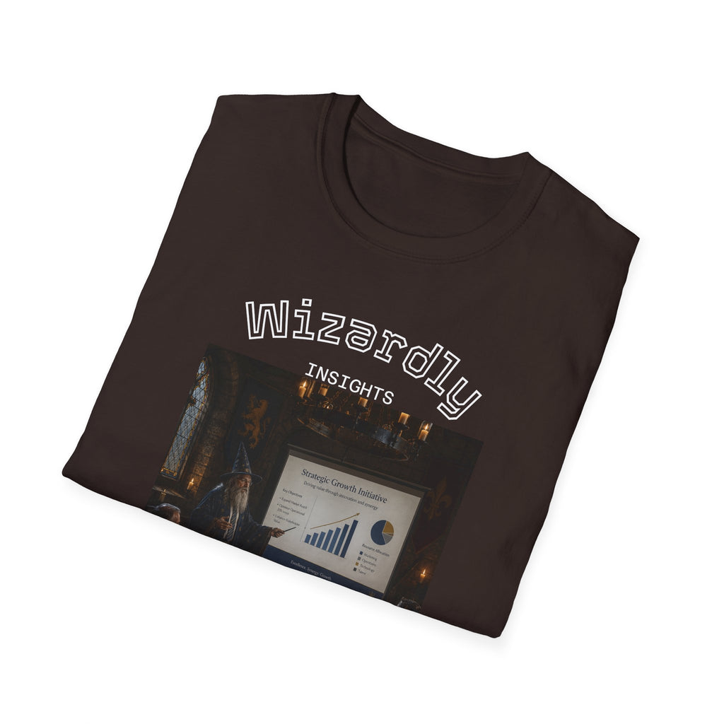 Wizardly Insights Tee — Business Pitch Graphic T-Shirt