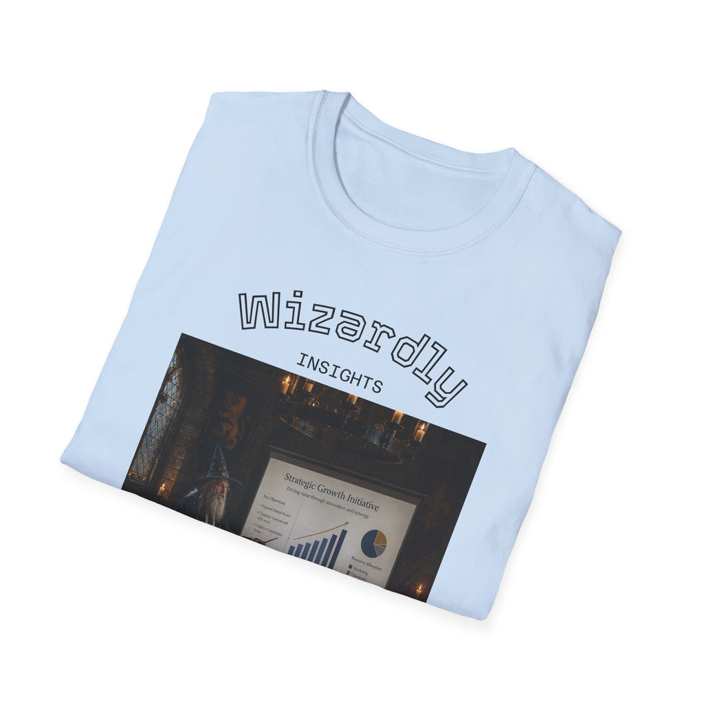 Wizardly Insights Tee — Business Pitch Graphic T-Shirt