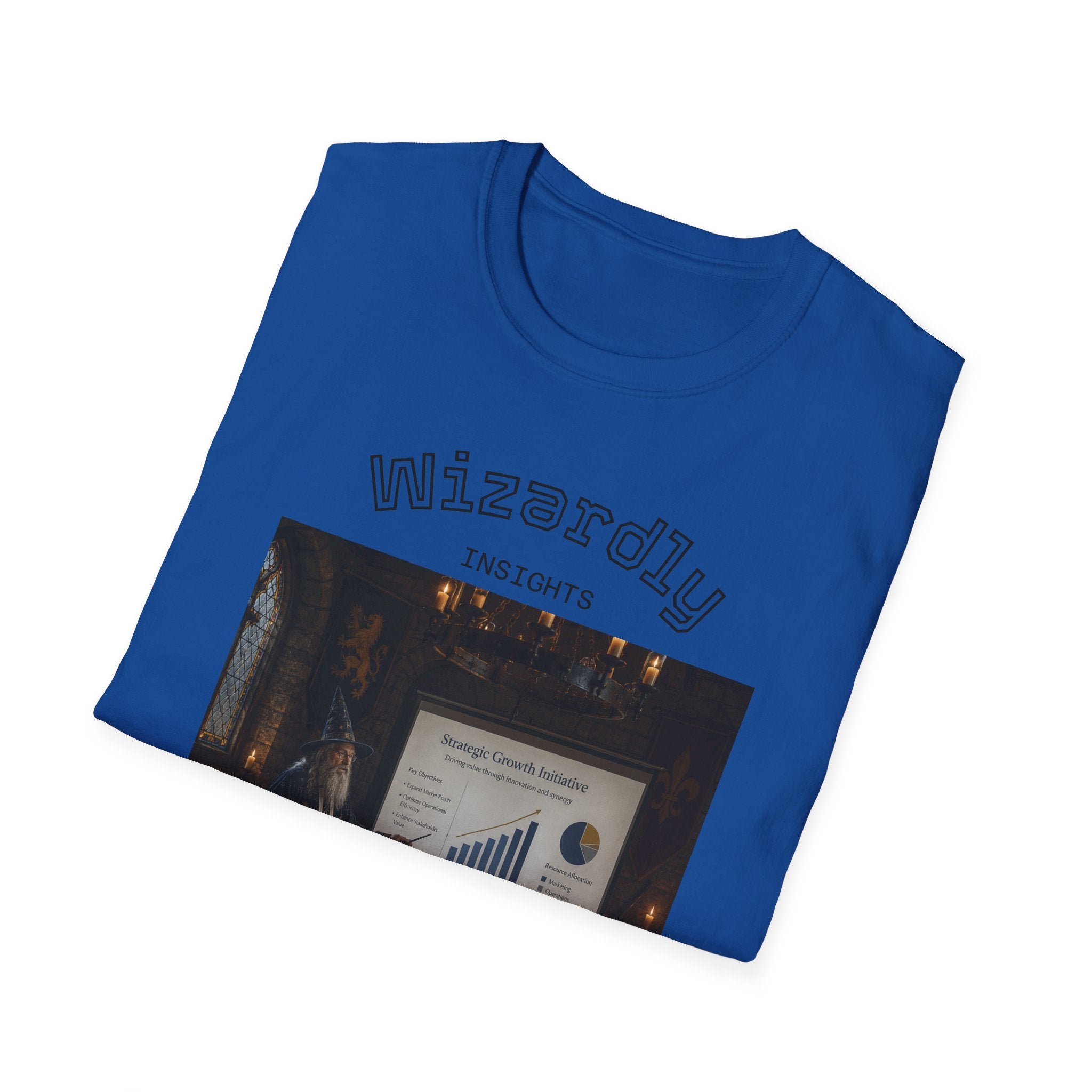 Wizardly Insights Tee — Business Pitch Graphic T-Shirt