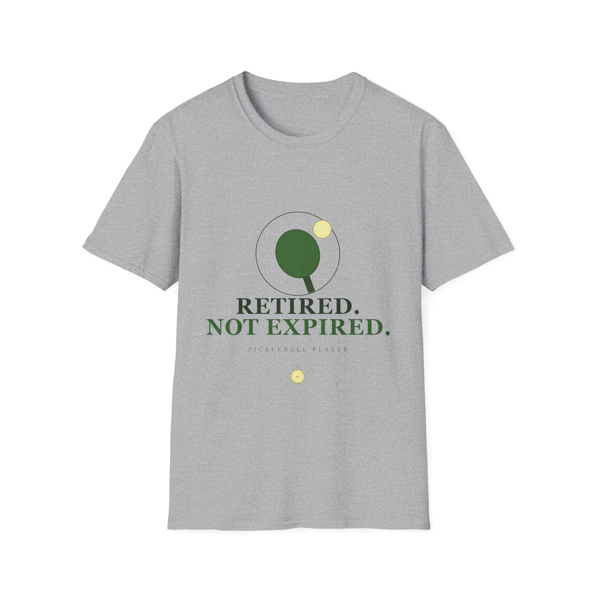 Retired Not Expired T-Shirt — Funny Retirement Gift Tee