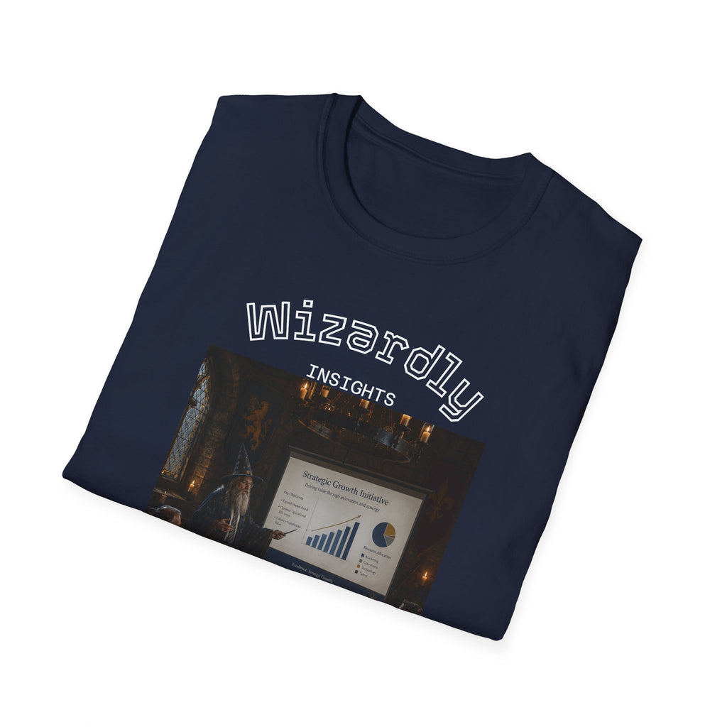 Wizardly Insights Tee — Business Pitch Graphic T-Shirt