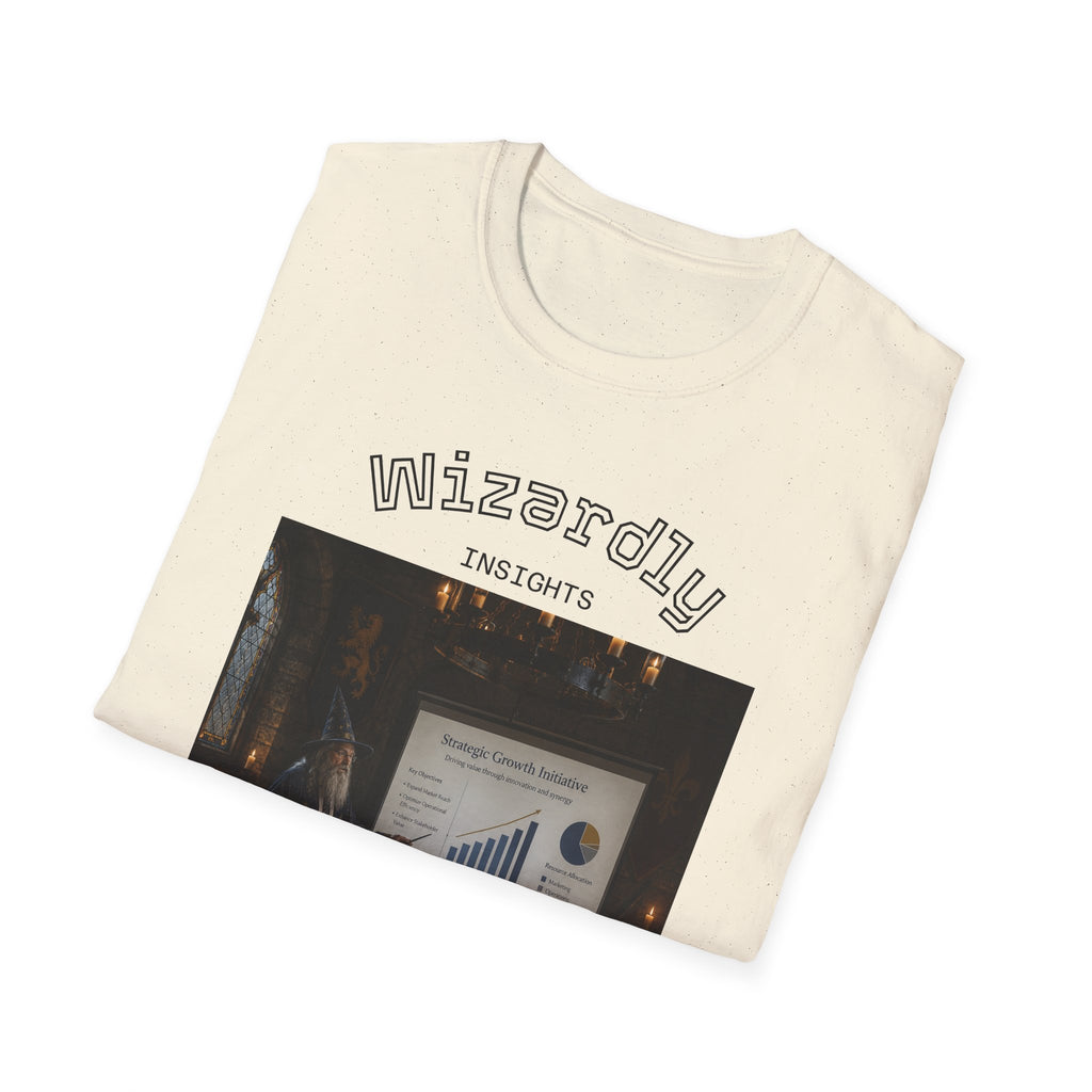 Wizardly Insights Tee — Business Pitch Graphic T-Shirt